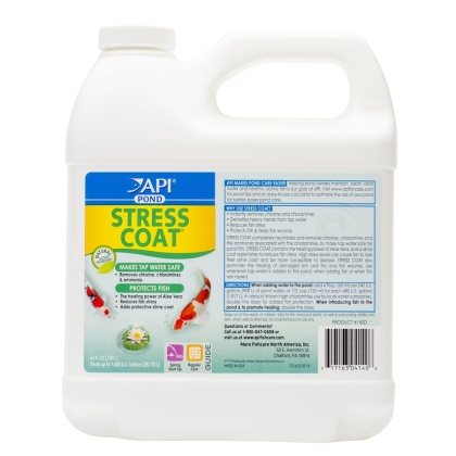 PondCare Stress Coat Plus Fish & Tap Water Conditioner for Ponds