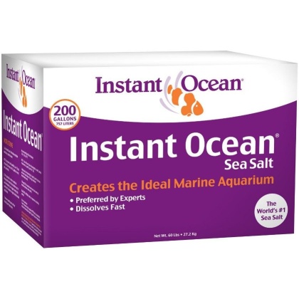 Instant Ocean Sea Salt for Marine Aquariums, Nitrate & Phosphate-Free