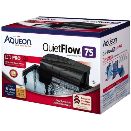 Aqueon QuietFlow LED Pro Power Filter