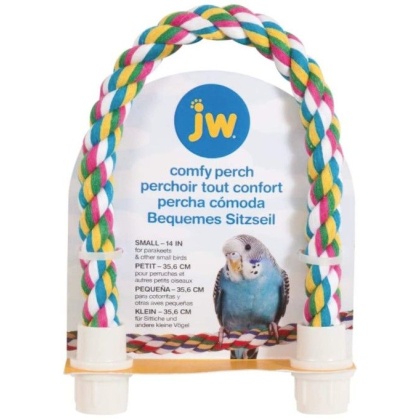 JW Pet Flexible Multi-Color Comfy Rope Perch 14\