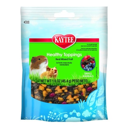 Kaytee Fiesta Healthy Toppings Mixed Fruit - Small Animals