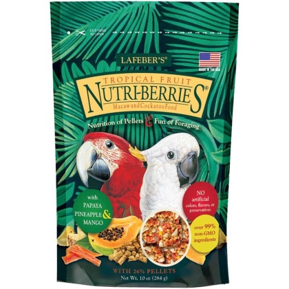 Lafeber Tropical Fruit Nutri-Berries Macaw & Cockatoo Food