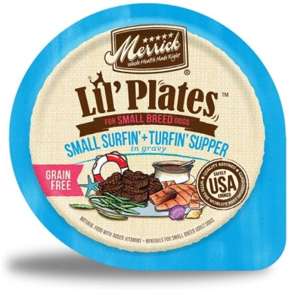 Merrick Lil Plates Grain Free Small Surfin + Turfin Supper