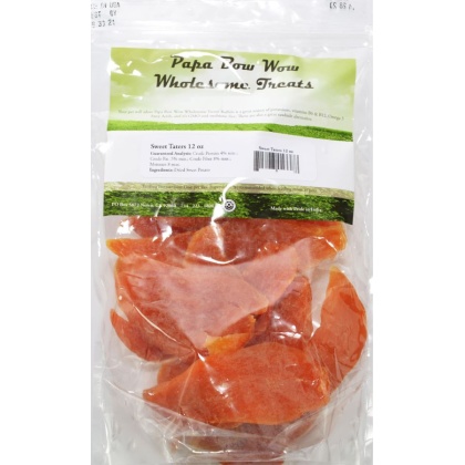 Papa Bow Wow Fresh Dried Sweet Taters Dog Treats