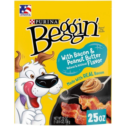 Purina Beggin' Strips Bacon and Peanut Butter Flavor