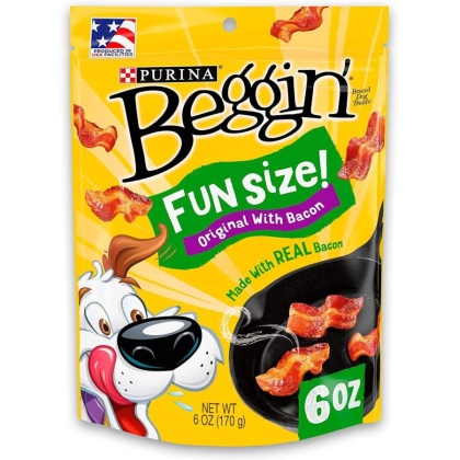 Purina Beggin\' Strips Bacon Flavor Fun Size