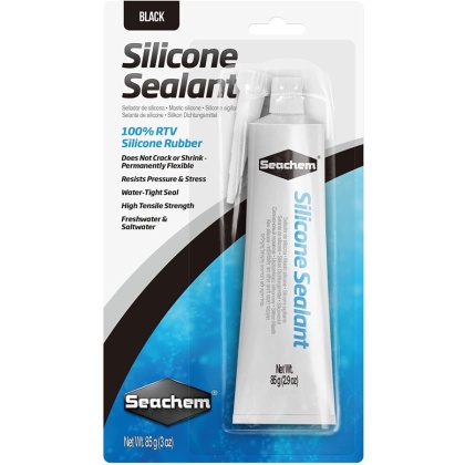 Seachem Silicone Sealant Black