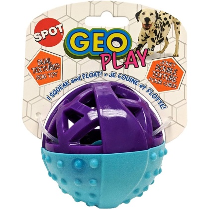 Spot Geo PlayBall Dual Texure Dog Toy Assorted