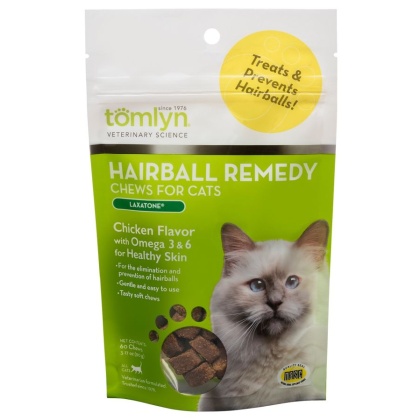 Tomlyn Hairball Remedy Chews for Cats