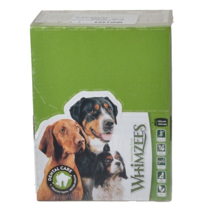 Whimzees Natural Dental Care Hedgehog Dog Treats