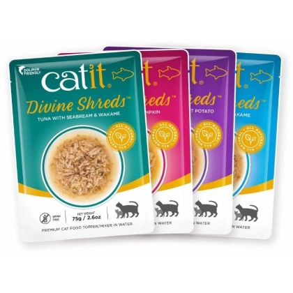 Catit Divine Shreds Tuna Variety Pack