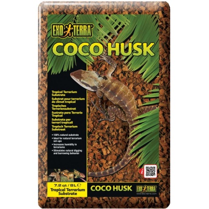 Exo Terra Coco Husk Coconut Fiber Bedding for Reptile Terrariums